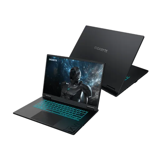 Gigabyte GAMING A16 PRO DXHG4FRCC4SH - 16" QHD+ 165Hz Core 7-240H RTX 5070Ti 32Go 1To W11 — vue 2