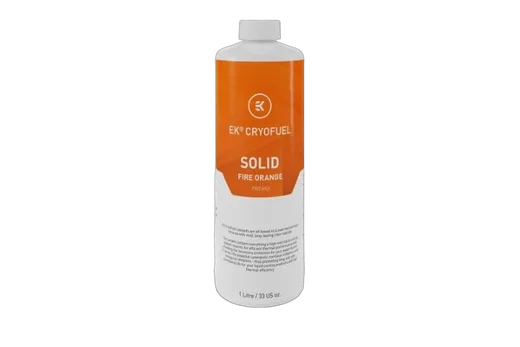 EK Water Blocks EK-CryoFuel Solid Fire Orange (Premix 1000mL)