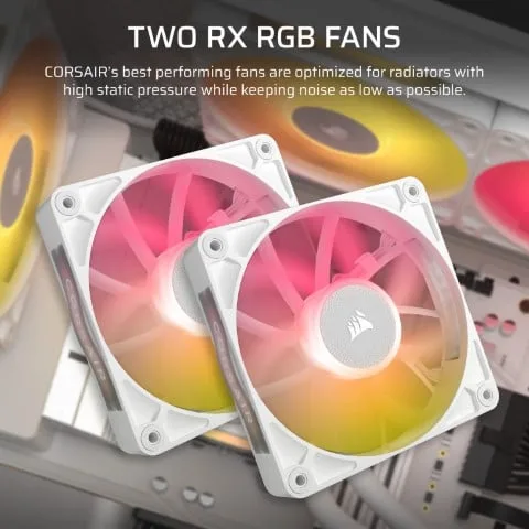 Corsair iCUE LINK TITAN 240 RX RGB Blanc AIO/240mm — vue 6