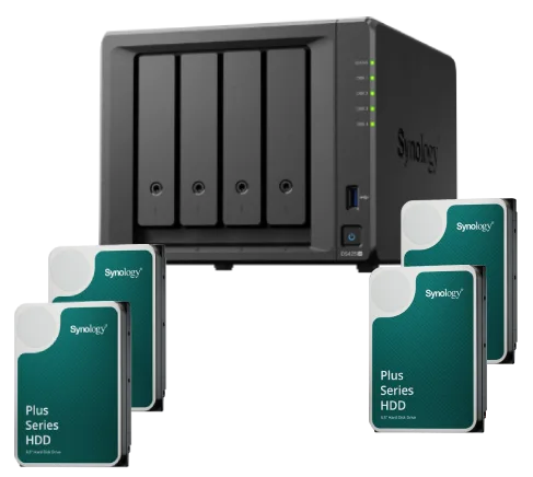 Synology DS425+ - 4 Baies avec 4 disques de 2To SATA III