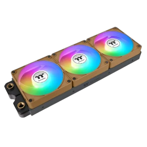 Thermaltake CT120 EX ARGB (Pack de 3x120mm) - Marron — vue 3