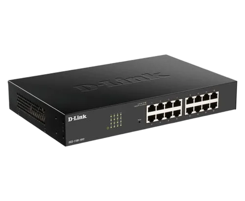 D-Link 24 Ports Gigabit dont 12 PoE+ - DGS-1100-24PV2/E — vue 2