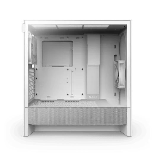 NZXT H5 Flow Blanc - MT/Sans Alim/E-ATX — vue 6