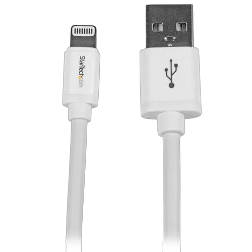 StarTech 2m White 8-pin Lightning to USB Cable