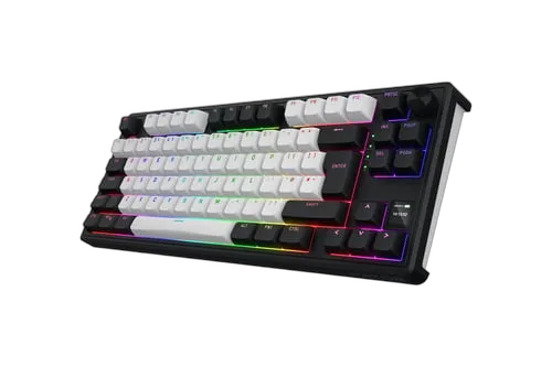 Hator Skyfall 80 MAG Ultima 8K TKL - Magnétique - Sans-Fil - RGB - Blanc/Noir — vue 3