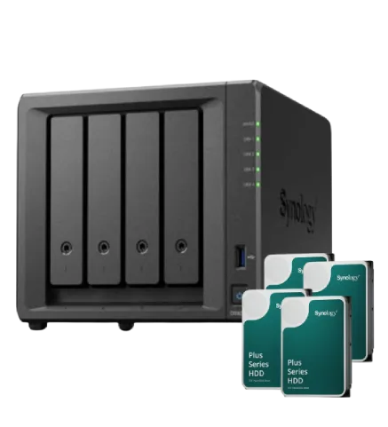 Synology DS923+ - 4 Baies avec 4 Disques de 4 To