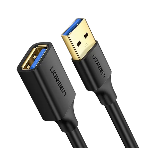 UGREEN Câble d'extension USB-A vers USB-A - 1,5m - Noir