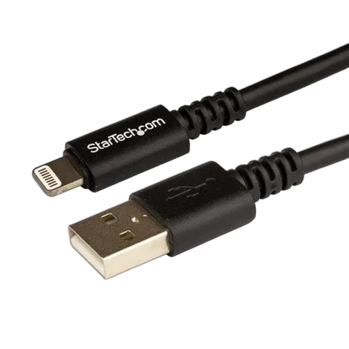 StarTech 3m Black 8-pin Lightning to USB Cable