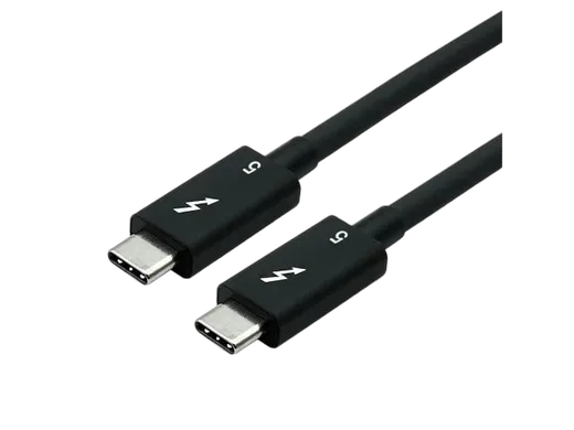 Roline Câble Thunderbolt™ 5 USB-C mâle/mâle - 1m - Noir — vue 1