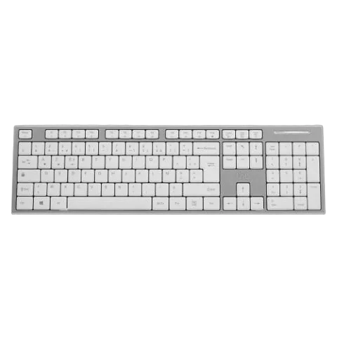 T'nB Clavier rechargeable KBWBTGR - Sans fil - Gris/Blanc