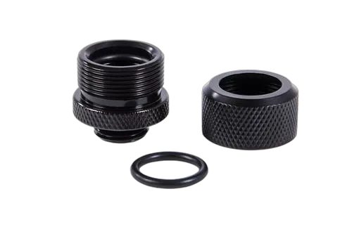 Alphacool Fitting Anti-Off pour Tube rigide noir 14mm G1/4 — vue 3