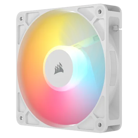 Corsair RS120-R ARGB (Pack 3x120mm) - Blanc — vue 3