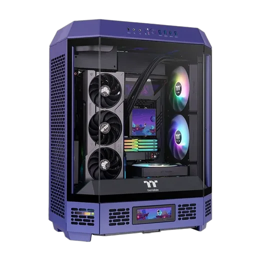 Thermaltake The TOWER 600 Future Dusk Violet - MT/Sans Alim/ATX