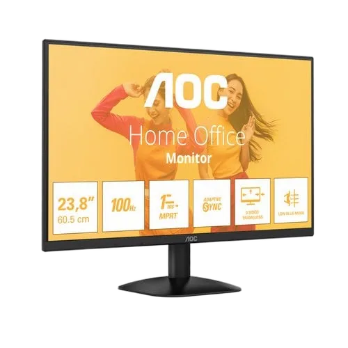 AOC 24B35HM2 - 23.8" FHD 100Hz 1ms HDR HDMI VGA — vue 2