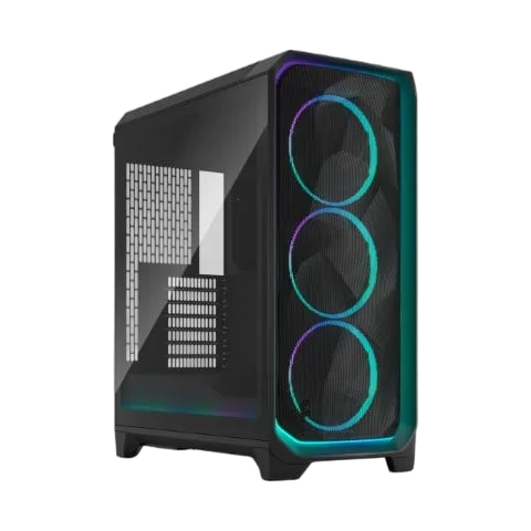 Fractal Design Meshify 3 Ambience Pro RGB TG Light Tint Noir - MT/Sans Alim/E-ATX — vue 1