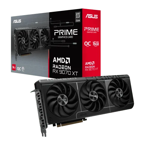 Asus Prime Radeon RX 9070 XT OC Edition 16GB GDDR6