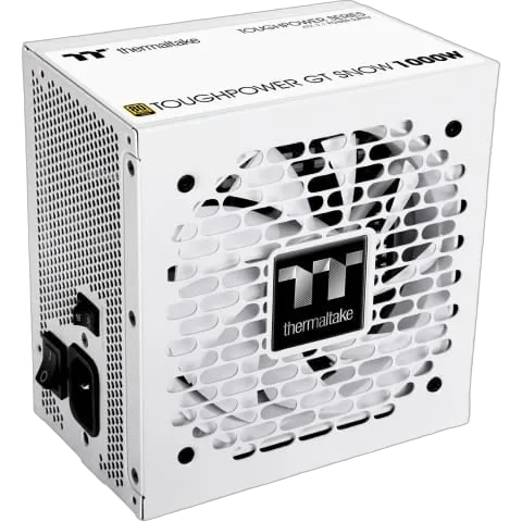 Thermaltake ATX 3.1 1000W - 80+ Gold - Toughpower GT Snow - Blanc — vue 5