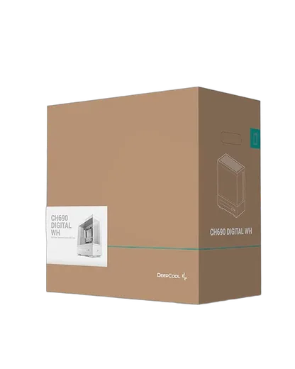 Deepcool CH690 DIGITAL Blanc - MT/Sans Alim/ATX — vue 5