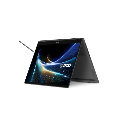 MSI Prestige N16 Flip AI+ C1XMT-003FRY - 16" OLED 2.8K Tactile RTX Spark N1X 32Go 1To W11P, vue 12