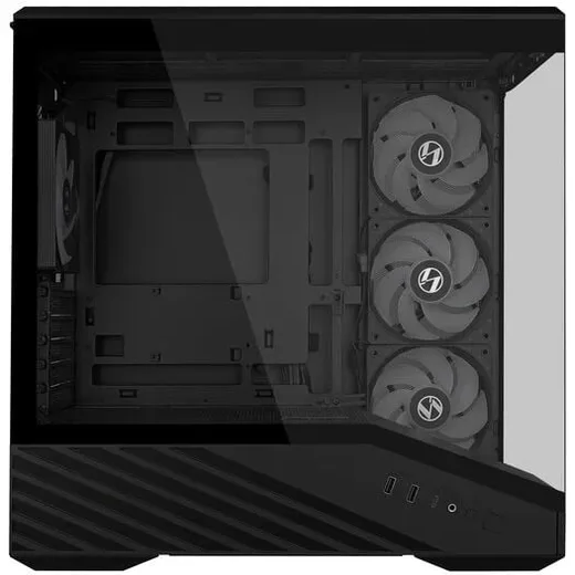 Lian-Li Vector V100 MINI Noir - mT/Sans Alim/mATX — vue 4