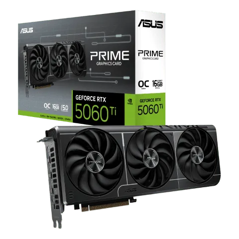 Asus PRIME GeForce RTX 5060 Ti 16GB GDDR7 OC Edition