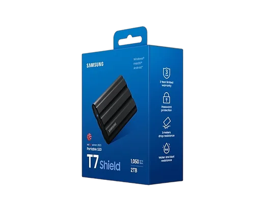 Samsung T7 SHIELD 2To Black — vue 11