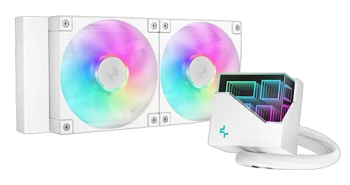 Deepcool LT240 ARGB - 240mm - Blanc