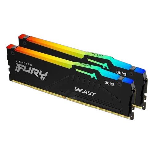 Kingston Fury Beast RGB KF556C36BBEAK2-32 (2x16Go DDR5 5600 PC44800)
