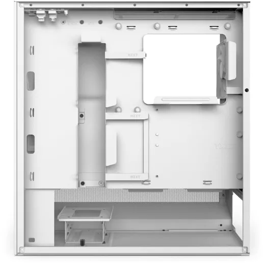 NZXT H5 Flow Blanc - MT/Sans Alim/E-ATX — vue 2
