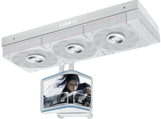 Lian-Li HydroShift II OLED Curved 360P28 blanc