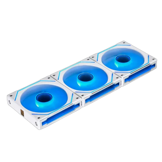 Lian-Li UNI FAN INFINITY SL120 RGB - Blanc Pack de 3 +CTRL — vue 1