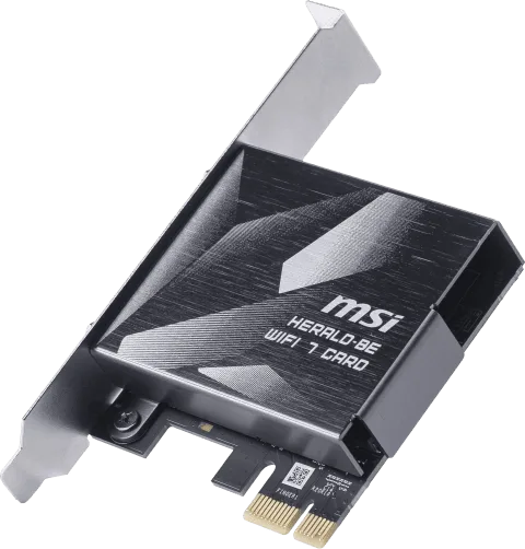 MSI Herald BE9400 WiFi 7 Carte PCIe