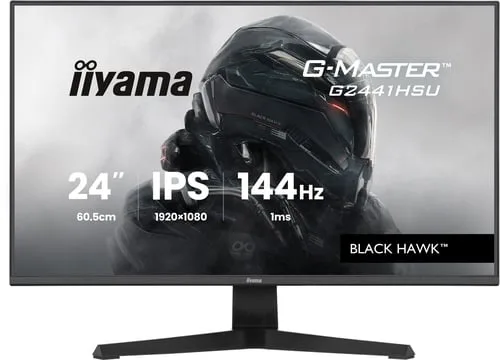 Iiyama G-Master G2441HSU-B1 - 23.8" FHD 144Hz IPS 1ms Adpative Sync FreeSync
