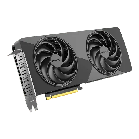 PNY GeForce RTX 5070 12Go Slim Dual Fan Overclocked — vue 6