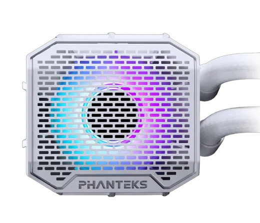 Phanteks Glacier One 360M25 Gen2 DRGB AiO - 360mm - Blanc — vue 3