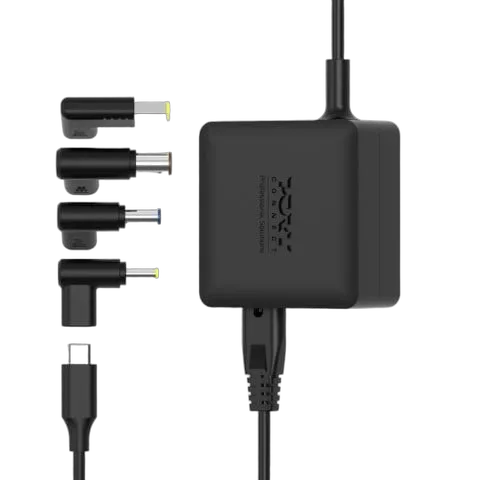 Port Alimentation secteur GaN 65W pour Lenovo - 4 embouts