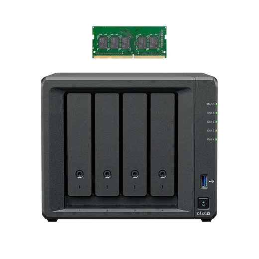 Synology DS423+ - 4 Baies + 4 Go RAM