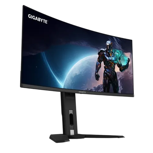 Gigabyte MO34WQC2 - 34" CURVE OLED UWQHD 240Hz 0.03ms USB-C — vue 3