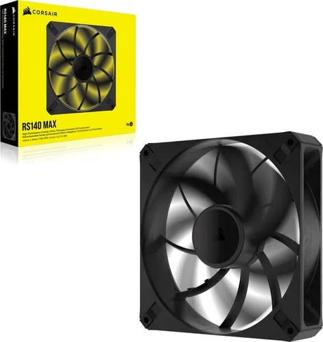 Corsair RS140 MAX PWM 140 mm - Noir — vue 4