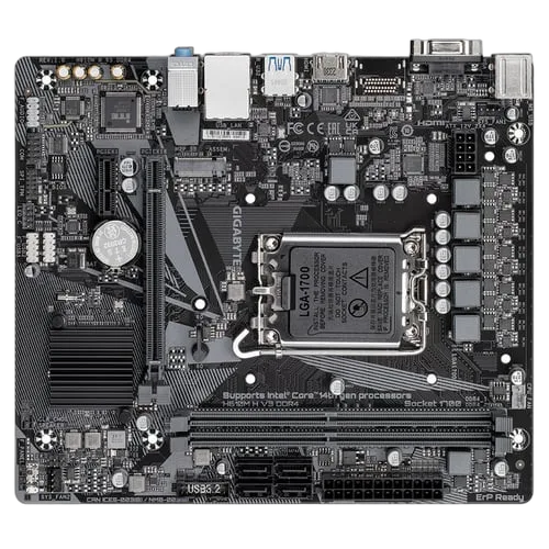 Gigabyte H610M H V3 DDR4 — vue 12