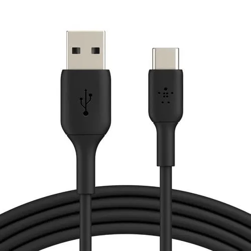Belkin USB-A to USB-C Cable 1M Black — vue 5