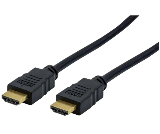 Câble HDMI 1.4 Highspeed+Ethernet mâle/mâle - 1m