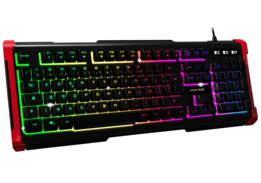 Advance GTA 240 - Membrane - Filaire - RGB - Noir — vue 1