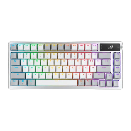ROG Azoth 75% - Mécanique/Sans-Fil/RGB/Blanc