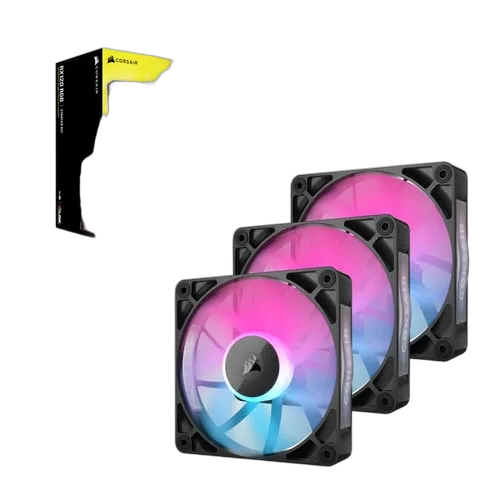 Corsair iCUE LINK RX120 RGB Triple kit - Noir — vue 2