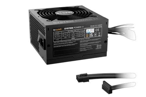 be quiet! ATX 650W - 80+ Bronze - System Power 11 Noir — vue 2