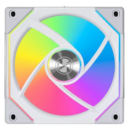 Lian-Li UNI FAN INFINITY SL120 RGB - Blanc Pack de 3 +CTRL — vue 4