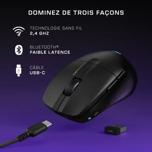Turtle Beach Pure Air - Sans-Fil - RGB - Noir — vue 10