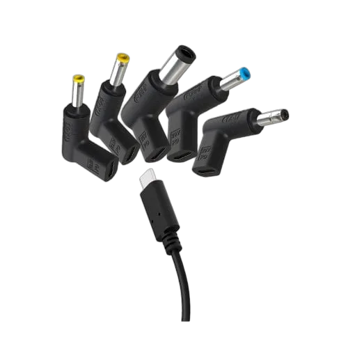 T'nB 5 Embouts chargeurs USB-C vers HP - Noir — vue 1