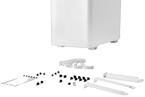 be quiet! PURE BASE 501 Airflow White - MT/SansAlim/ATX — vue 7